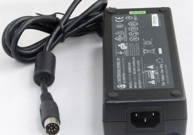Original LS Lixin 24V6.67A Power Adapter Cable Medical Industrial Monitoring 0226B24160 Round Mouth Eight Pin Power supp